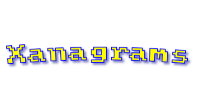 Xanagrams logo for Amstrad CPC
